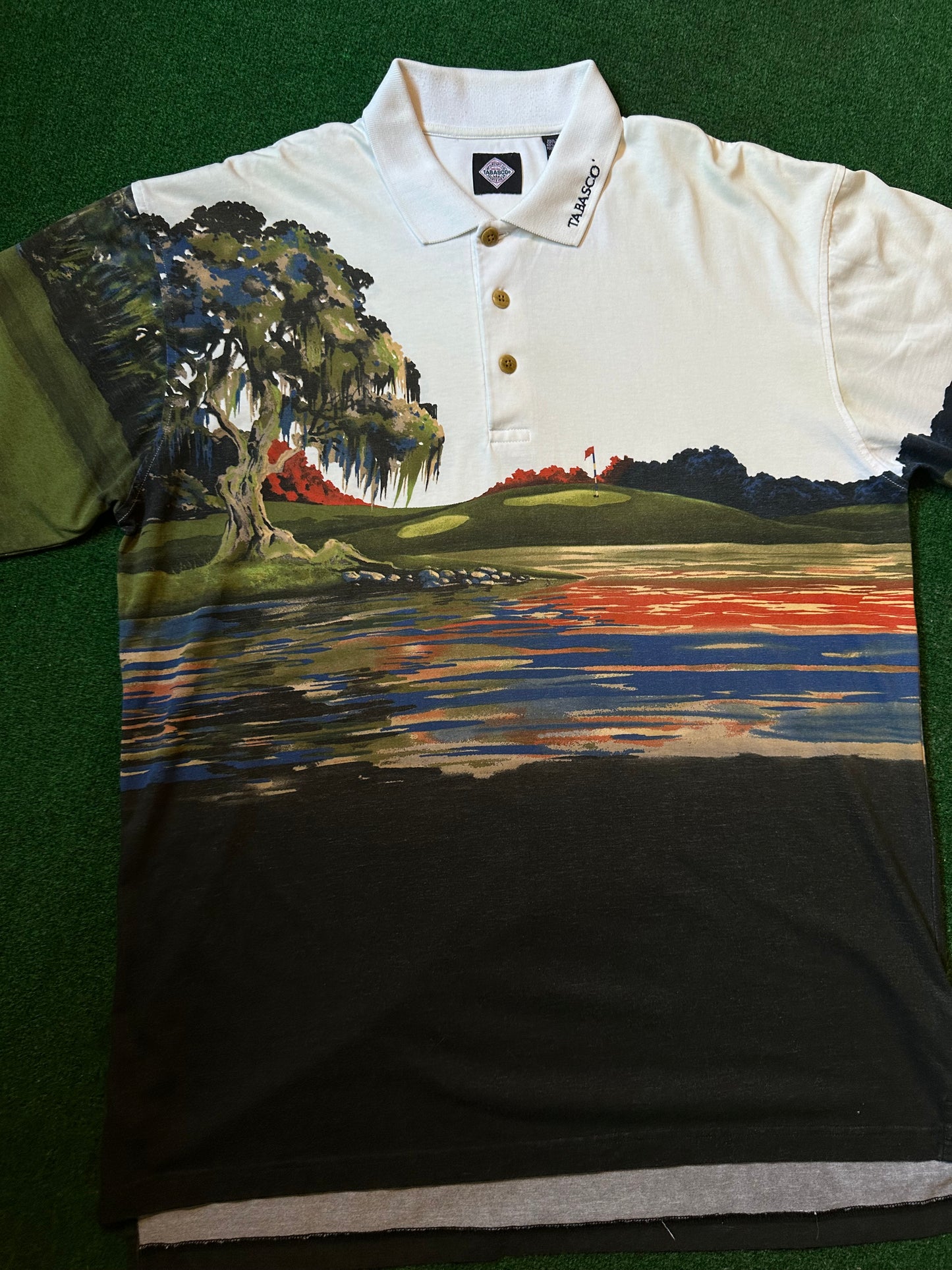 Vintage Tabasco Graphic Polo