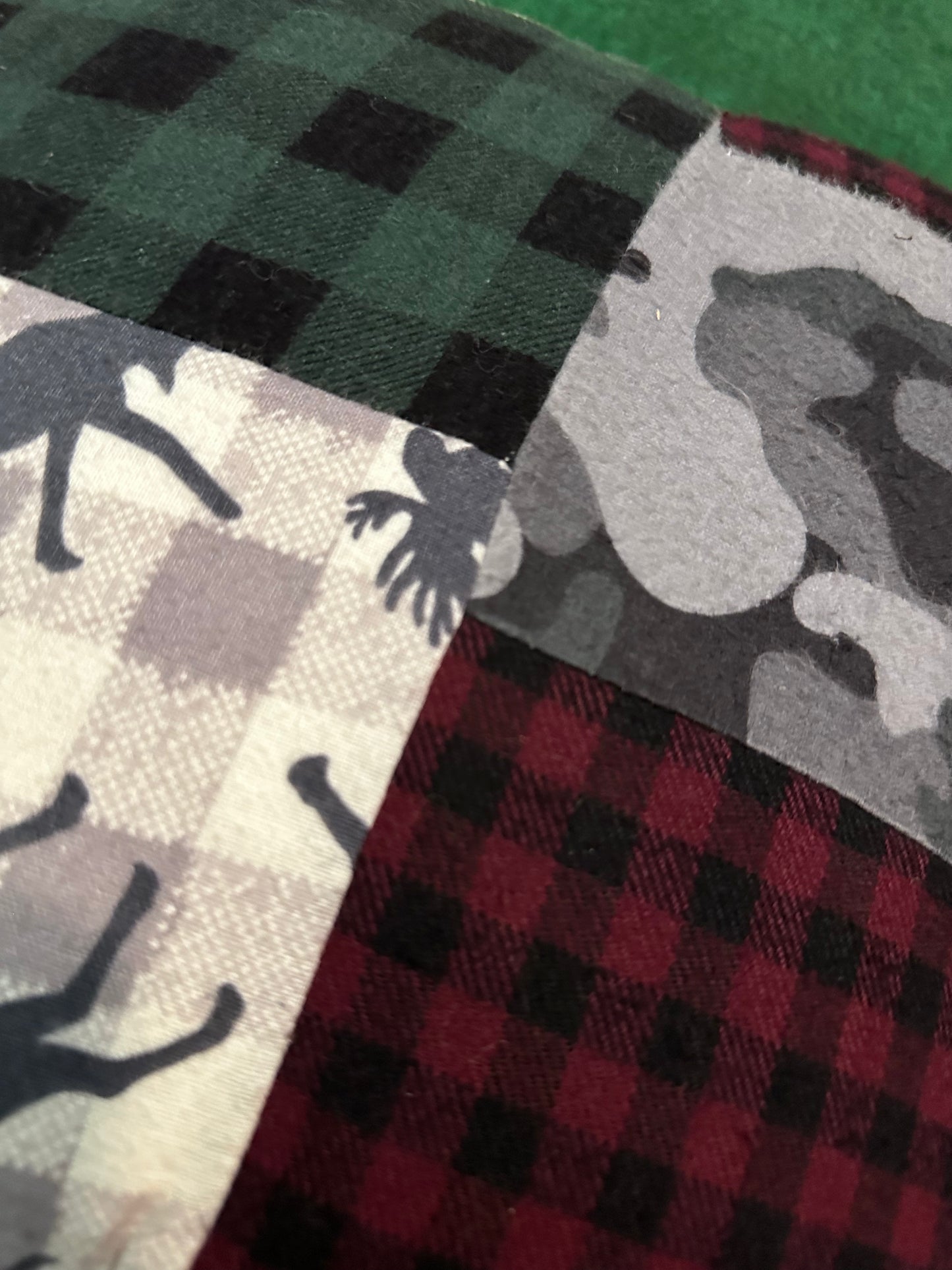 “Rustic Puzzle” Pillow