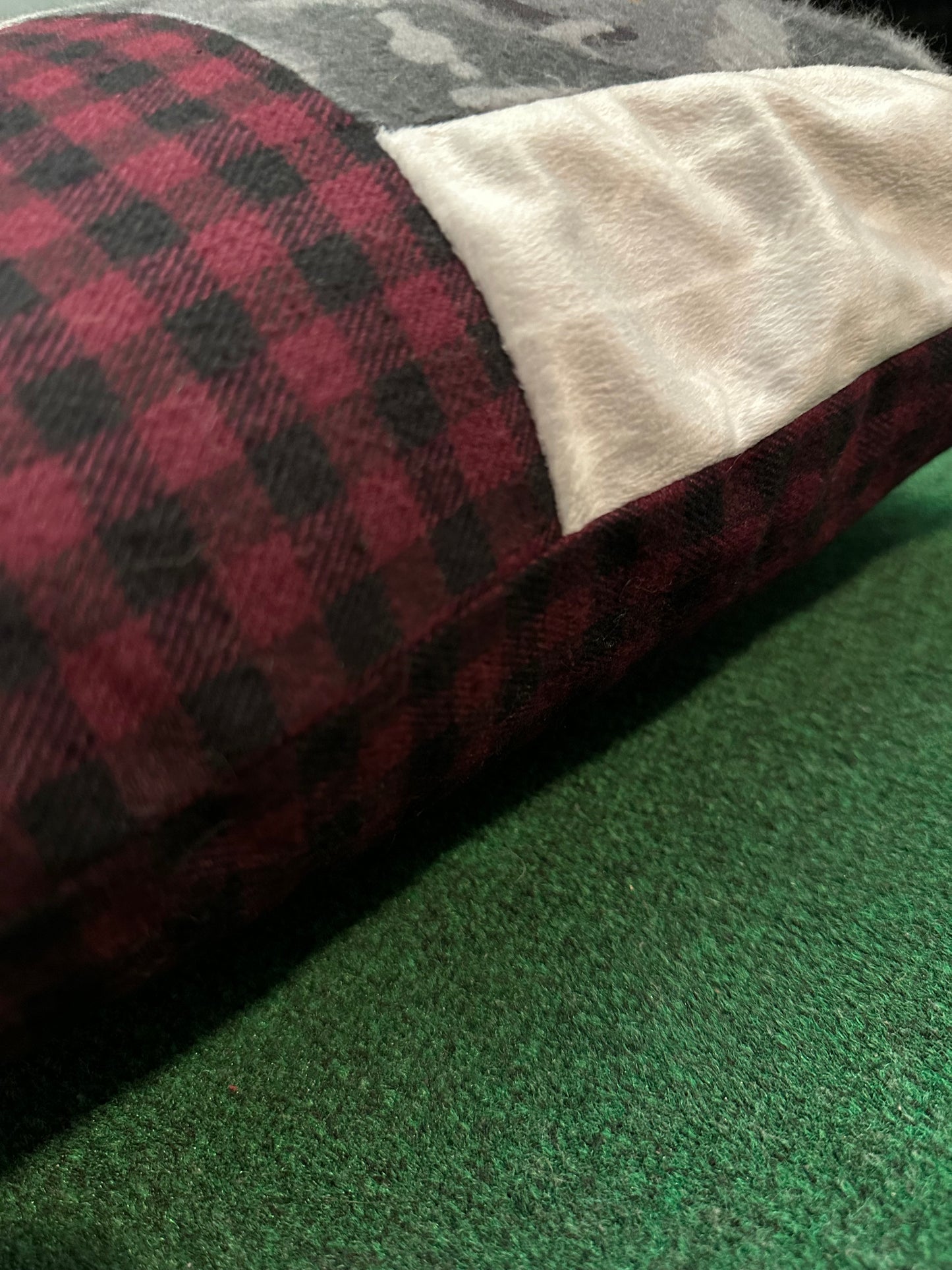 “Rustic Puzzle” Pillow