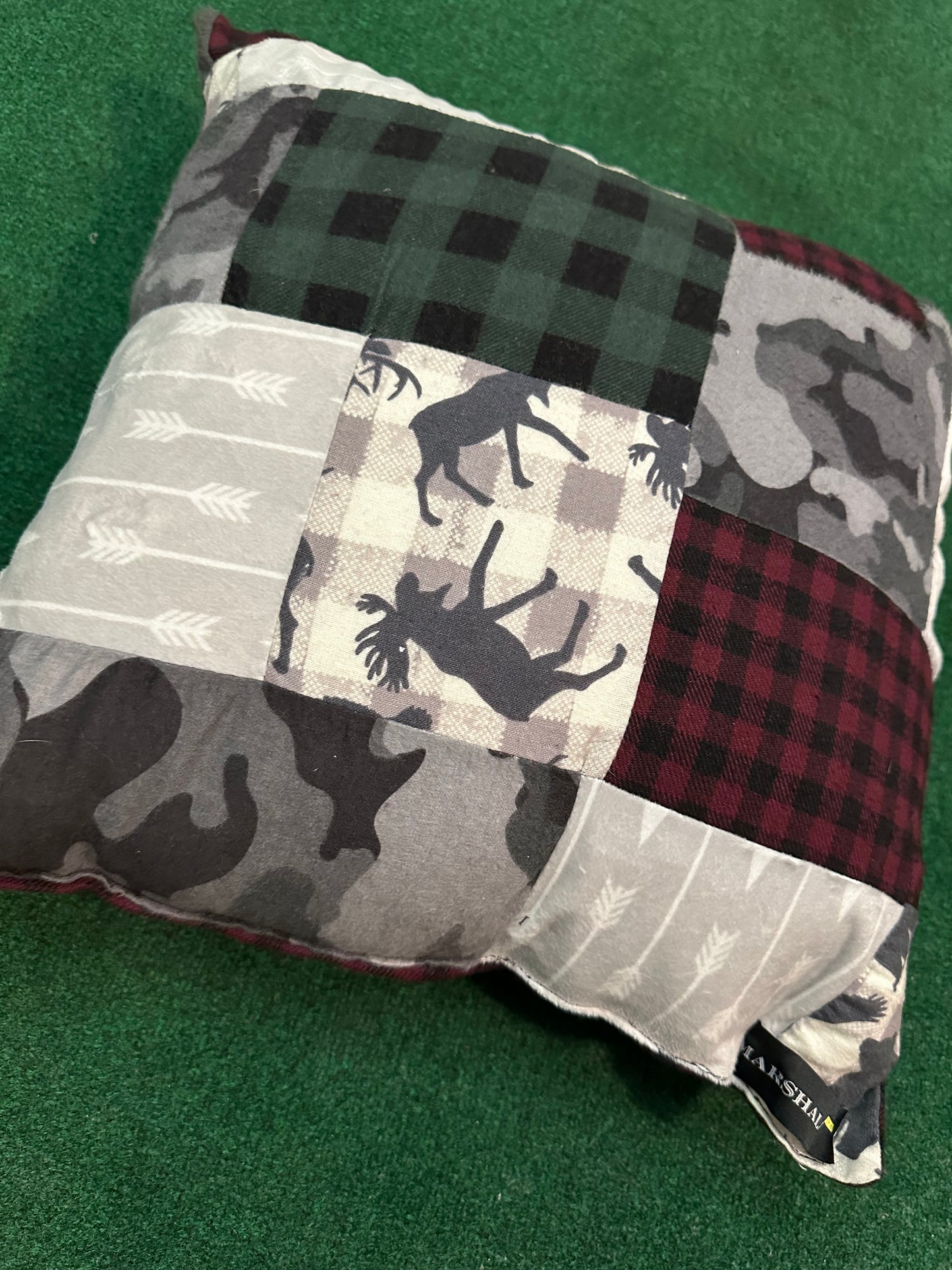 “Rustic Puzzle” Pillow Set
